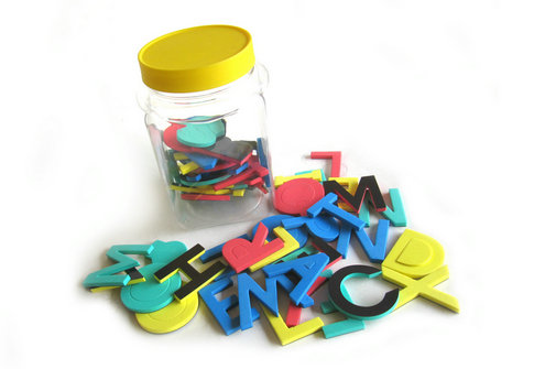 Magnetic Uppercase EVA  Letters 