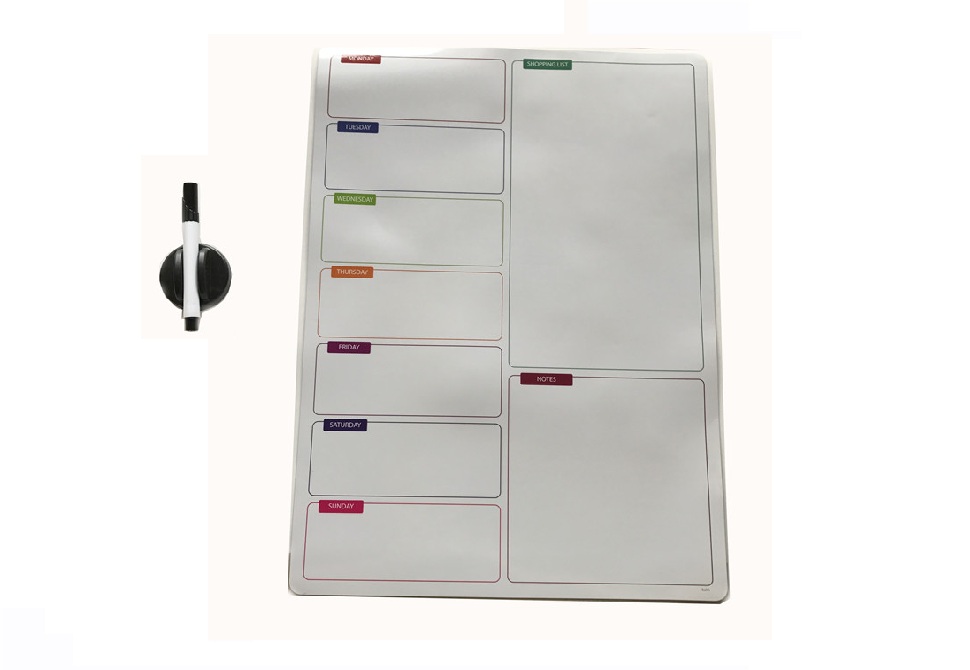 Magnetic Writing Board - shopping list